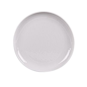 Visuel 1 du produit Assiette à dessert en porcelaine blanche Ecume - Ø 20 cm