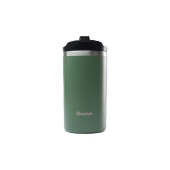 Visuel 1 du produit Travel mug isotherme en inox Qwetch Matt kaki - 350 ml