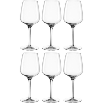 Visuel 1 du produit Coffret 6 verres à vin en verre transparent Cesti - 280 ml