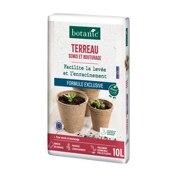 Visuel 1 du produit Terreau pour semis et bouturage botanic® - 10 L