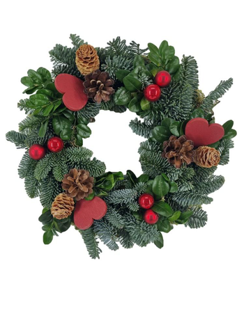 Visuel 1 du produit Couronne naturelle coloris multicolore – Ø 25 cm