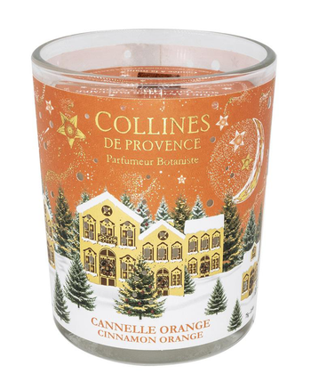 Visuel 1 du produit Bougie parfumée cannelle-orange Collines de Provence - 75 g