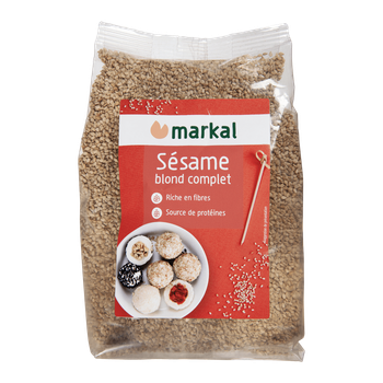 Visuel 1 du produit Sésame blond complet bio Markal - 500 g