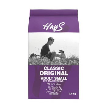 Visuel 1 du produit Croquette pour chien adulte de petite race au poulet Hays Classic - 2,5 kg