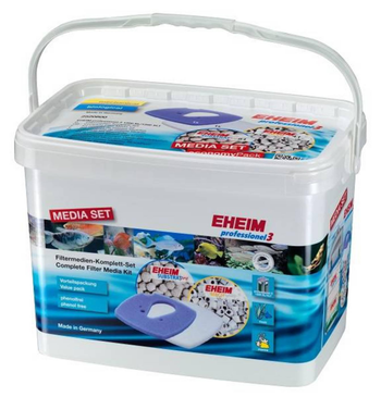 Visuel 1 du produit Filtre en non tissé et natte de filtration pour filtration mécanique et biologique aquarium coloris blanc EHEIM Média Set Professionnel 3