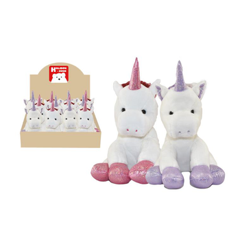 Visuel 1 du produit Licorne Peluche 15 cm Blanc Coin des Enfants