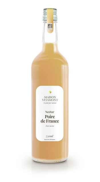 Visuel 1 du produit Nectar pêche de France bio Vitamont – 75 cl
