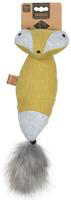 Visuel 1 du produit Jouet pour chat de grande taille coloris jaune raton laveur cuddle D&D Home - 40 x 11 x 10 cm