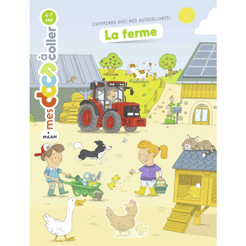 Visuel 1 du produit La Ferme Mes Docs à Coller 3 à 6 ans Éditions Milan