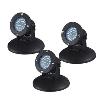 Visuel 1 du produit Spot pour bassin à LED, économiques - AQUA NOVA BASSIN modèle NPL2-LED3 - lot de 3