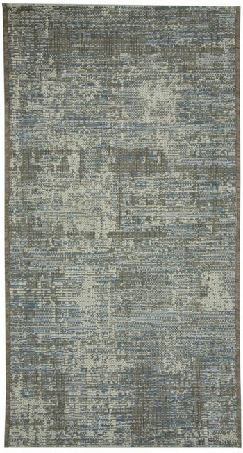 Visuel 1 du produit Tapis en polypropylène gris Catania 2 - 60 x 110 cm