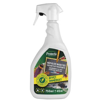 Visuel 1 du produit Pulvérisateur de répulsif insectes volants et rampants Protecta - 750 ml