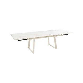 Visuel 1 du produit Table Malo avec rallonge automatique en aluminium - 180 x 240 x 100 cm
