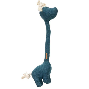 Visuel 1 du produit Jouet pour chien coloris bleu peluche girafe D&D Home George - 20 x 10 x 52 cm