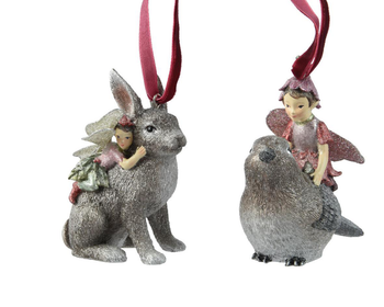 Visuel 1 du produit Figurine conte de fée en résine brune - 8 x 7 x 9 cm