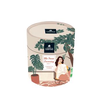 Visuel 1 du produit Coffret assortiment de thés et infusions bio Route des Comptoirs Ma pause cocooning - 20 sachets