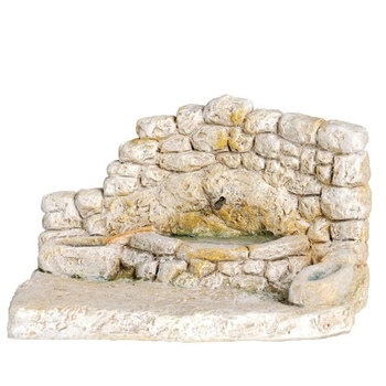 Visuel 1 du produit Accessoire de crèche de Noël fontaine abreuvoir Santons Escoffier - 17 x 11 x 10 cm