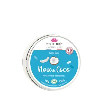 Visuel 1 du produit Baume au karité bio et à l’huile de coco en boite de 150 ml