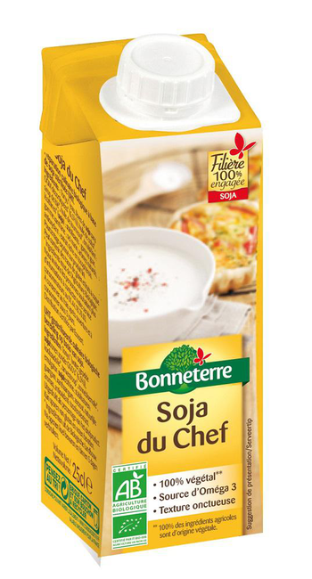 Visuel 1 du produit Soja du chef bio Bonneterre - 25 cl