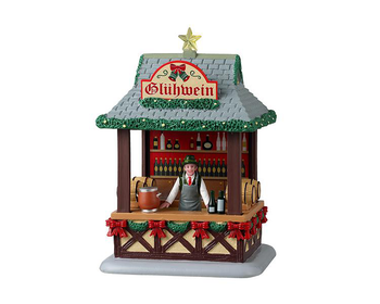 Visuel 1 du produit Scénette pour Lemax Caddington village Stand de gluhwein