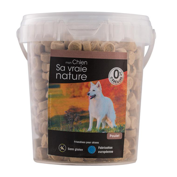 Visuel 1 du produit Friandises pour chien poulet Sa vraie nature - 500 g