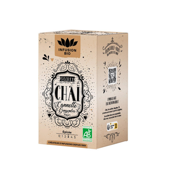 Visuel 1 du produit Tisane plaisir chai cannelle gingembre bio Romon Nature - 16 sachets