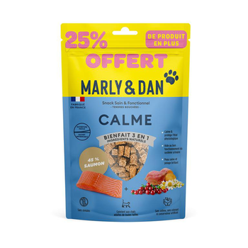 Visuel 1 du produit Friandises pour chat Marly & Dan Calm - 25 % offert - 50g
