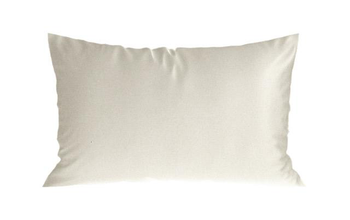Visuel 1 du produit Coussin décoratif rectangulaire en coton coloris bleu Serge Encre - 30 x 50 cm