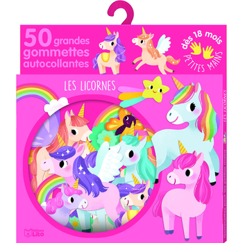 Visuel 1 du produit Gommettes pour enfants Les licornes éditions Lito