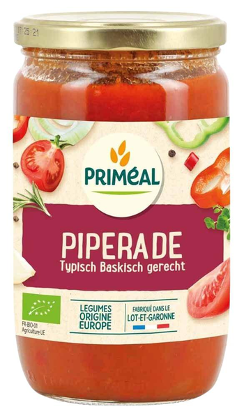 Visuel 1 du produit Piperade bio en bocal de 650 g