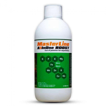 Visuel 1 du produit Engrais liquide tout-en-un boost, MASTERLINE, modèle complet - 500ml