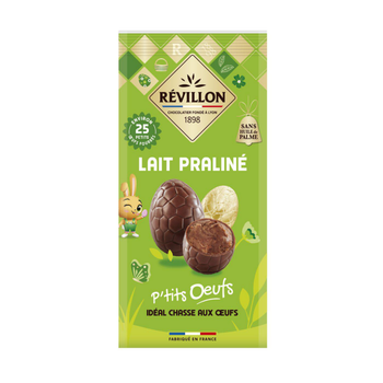 Visuel 1 du produit P’tits œufs lait praliné Révillon - 120 g