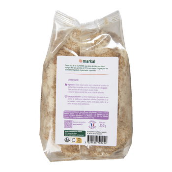 Visuel 1 du produit Levure maltée bio en sachet de 250 g