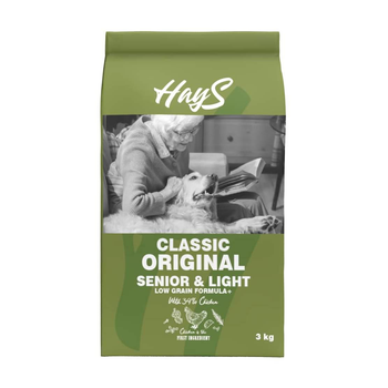 Visuel 1 du produit Croquette pour chien mature light au poulet Hays Classic - 3 kg