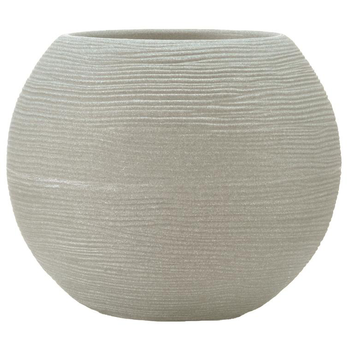 Visuel 1 du produit Pot boule Corde beige Ø 40 x 33 cm de 30 L