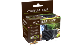 Visuel 1 du produit Pompe cascade pour terrarium ou aqua-terrarium coloris noir Reptile Planet Vivarium Pump 4W 280 L/H - 4,2 x 3 x 4,6 cm