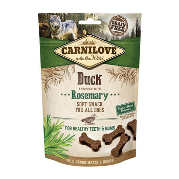 Visuel 1 du produit Friandise snack demi-sec enrichi en canard Carnilove - 200 g