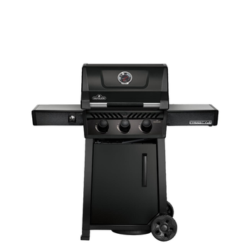Visuel 1 du produit Barbecue gaz Freestyle 3 brûleurs coloris noir en inox Napoleon - 132 x 64 x 116 cm