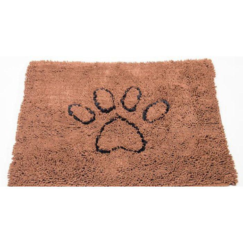 Visuel 1 du produit Tapis marron à motif pattes M - 79 x 51 cm