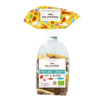 Visuel 1 du produit Friture croustillante lait & blond bio Belledonne - 120 g