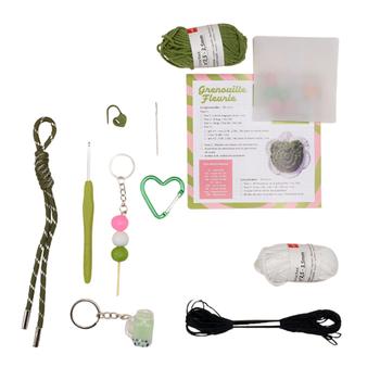Visuel 1 du produit Kit DIY Crochet Porte-clés Matcha Club La Petite Épicerie