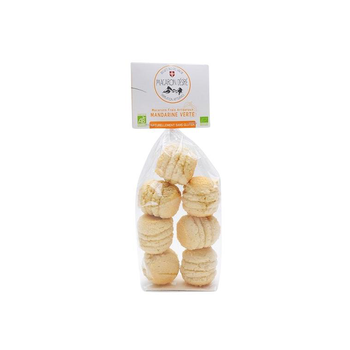 Visuel 1 du produit Macarons bio à la mandarine Biscuit bio des Savoie - 150 g