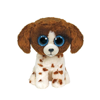 Visuel 1 du produit Peluche TY Muddles le chien - 15 cm