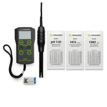 Visuel 1 du produit Testeur 3 en 1 pH/EC/TDS professionnel - MILWAUKEE modèle MW801 Pro