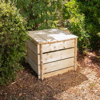 Visuel 1 du produit Composteur en bois de sapin non traité PEFC - 304 L
