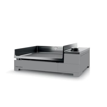 Visuel 1 du produit Plancha Premium électrique 45 coloris noir en acier Forge Adour - 60,3 x 44,1 x 24,1 cm