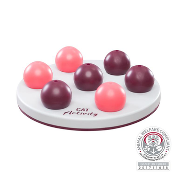 Visuel 1 du produit Jouet pour chat coloris multicolore plateau d'intelligence Trixie Cat Activity Solitaire - Ø 20 cm
