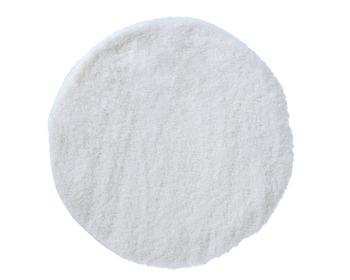 Visuel 1 du produit Set de table rond en fausse fourrure blanche - Ø 38 cm