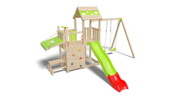 Visuel 1 du produit Aire de jeux Aléo by Trigano en bois Snack Xpression - H 2,20 m