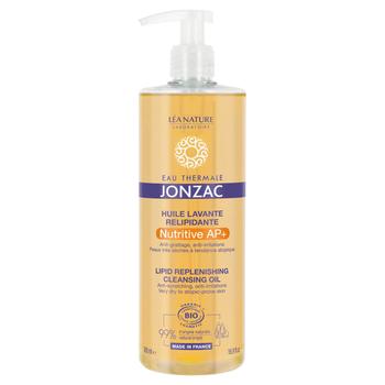 Visuel 1 du produit Huile lavante relipidante en flacon pompe Eau thermale Jonzac - 500 ml